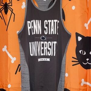 Penn state Under Armour Gray HeatGear Tank Top